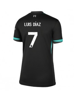 Billige Liverpool Luis Diaz #7 Bortedrakt Dame 2024-25 Kortermet